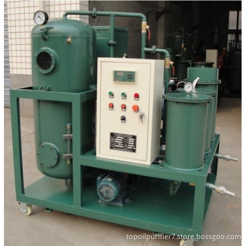 Steam turbine oil refinery machine